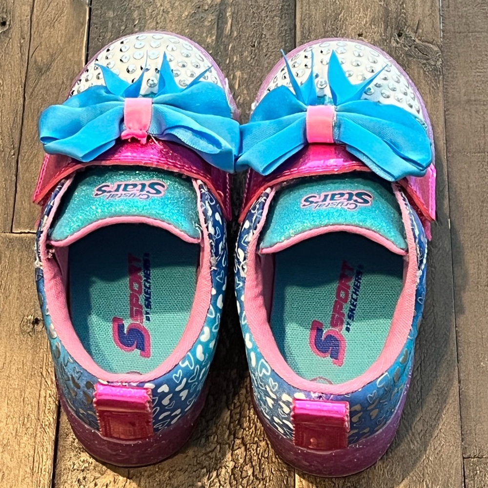 Skechers Crystal Stars S Sport Shoes Size 8